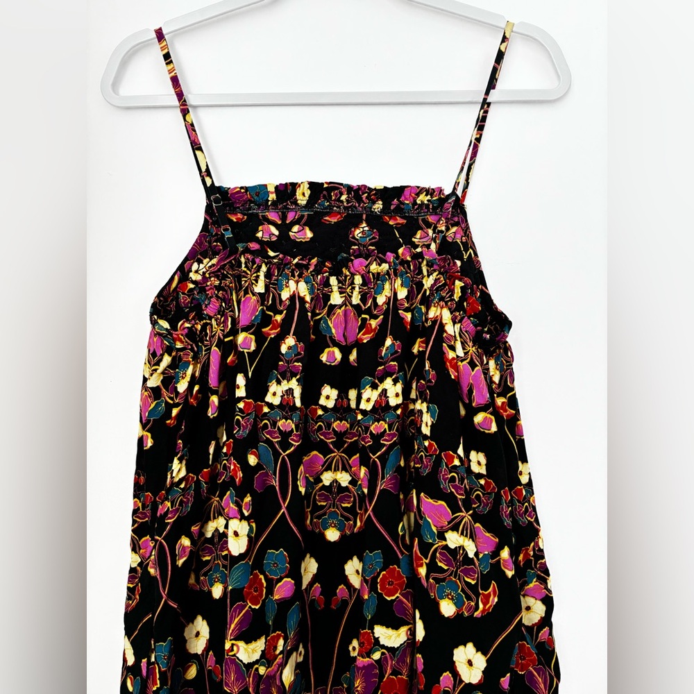 ANTHROPOLOGIE Quilted Floral Maxi Dress - Picture 7 of 10